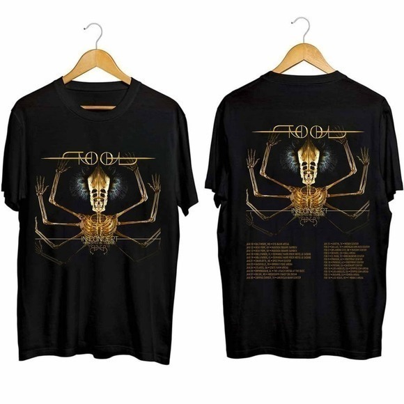 Tool In Concert 2024 Shirt Tool Band Fan Shirt Tool 2024 Tour Shirt 2 Sided - Picture 1 of 4
